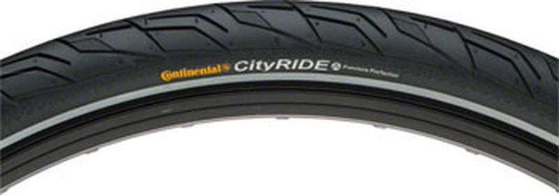 Continental City Ride 2 26" Reflex w/Steel Bead Bicycle Tire-Voltaire Cycles