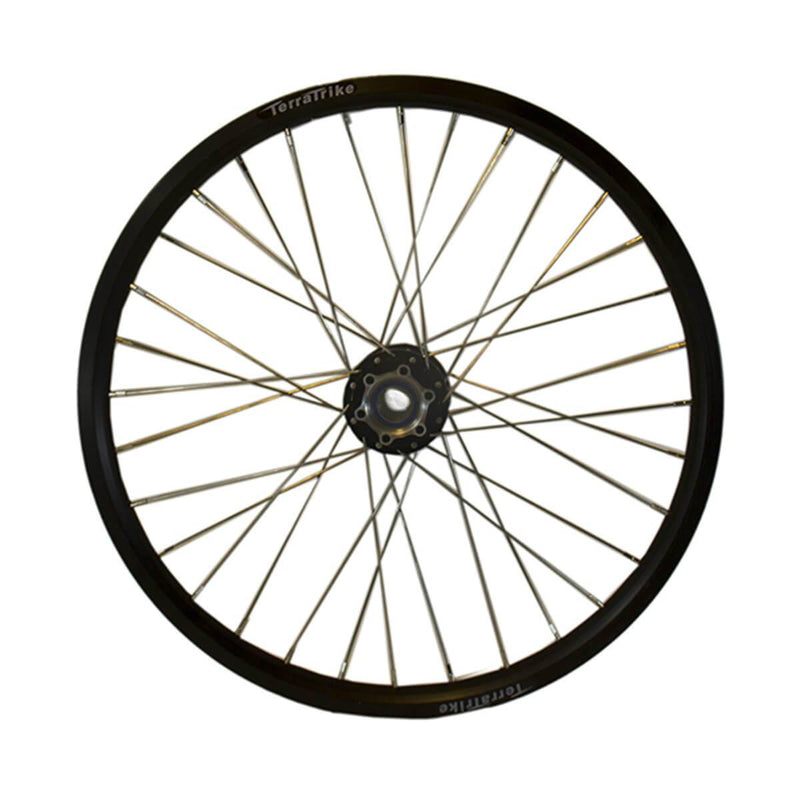 TerraTrike 20″ Front / Rear Wheel – Double Wall – Black-Voltaire Cycles