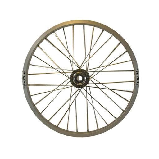 TerraTrike 20″ Front / Rear Wheel – Single Wall – Silver-Voltaire Cycles