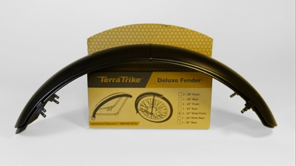 TerraTrike 24″ Front Fender Set – Extended Width (pair)-Voltaire Cycles