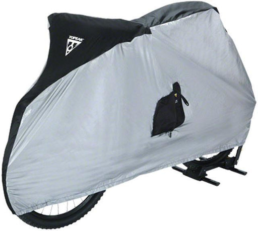 Topeak Bike Cover for 29" MTB Bikes White/Black-Voltaire Cycles