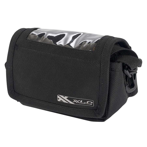 XLC Handlebar Bag w/ Flap & Clear Phone Sleeve-Voltaire Cycles