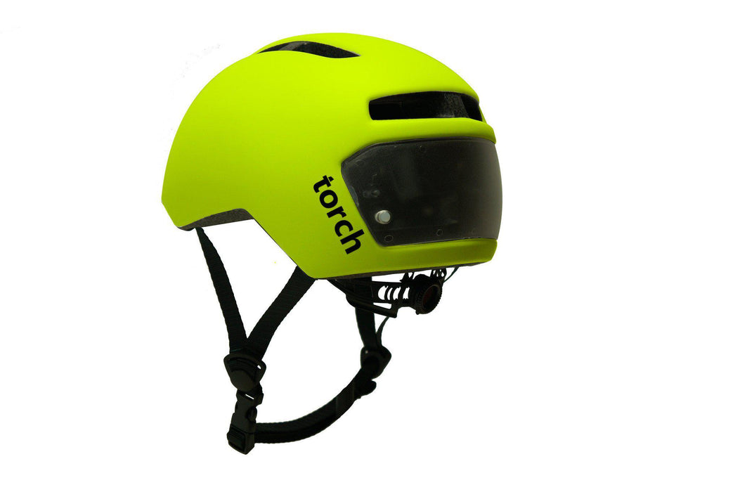 Torch Bike Helmet with LED Lights – 360° Safety