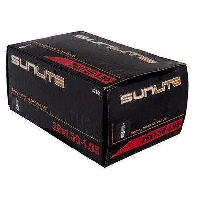 Sunlite 26X1.5-1.95 Presta Valve Tube-Voltaire Cycles