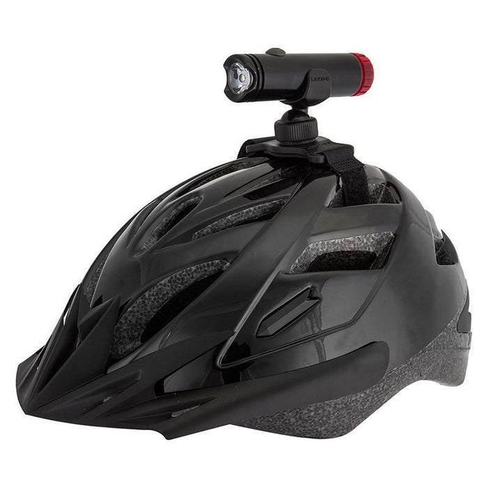 Lezyne Macro Duo Front and Rear LED Helmet Light-Voltaire Cycles