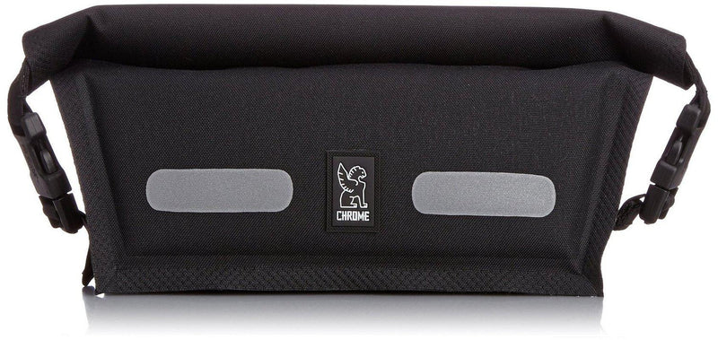 Chrome Knurled Handlebar Bag-Voltaire Cycles