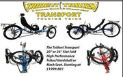 Trident Trikes Transport 26" Recumbent-Voltaire Cycles