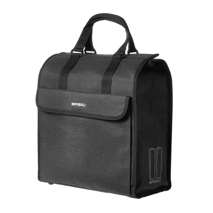 Basil Mira Shopper Black Melee-Voltaire Cycles