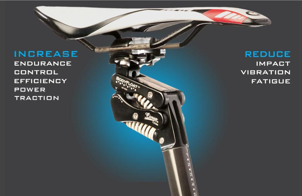 The Kinect BodyFloat Seat Post-Voltaire Cycles