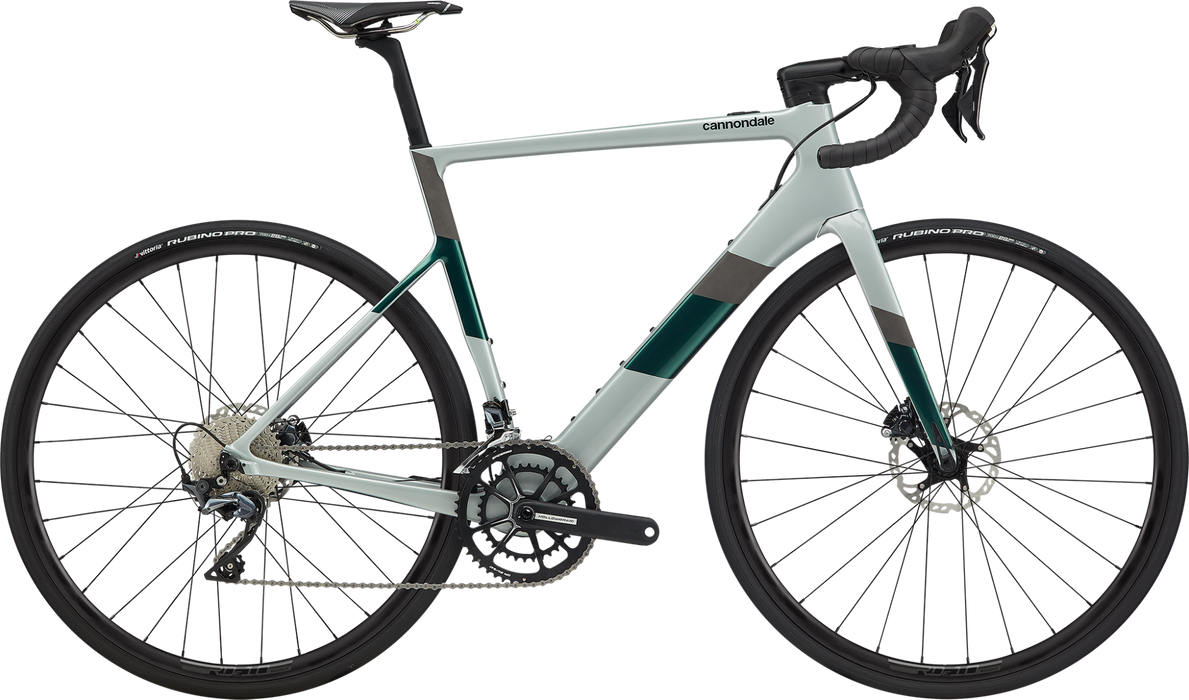 Cannondale SuperSix EVO NEO 2-Electric Bicycle-Cannondale-Sage Gray Medium-Voltaire Cycles of Highlands Ranch Colorado