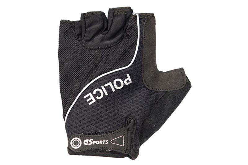 Short Finger Gloves with Police Logos-Voltaire Cycles