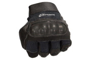 Tactical Glove - Leather with Kevlar and Hardened Knuckles-Voltaire Cycles