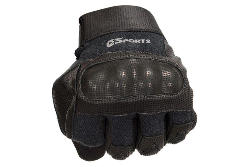 Tactical Glove - Leather with Kevlar and Hardened Knuckles-Voltaire Cycles