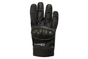 Tactical Glove - Leather with Kevlar and Hardened Knuckles-Voltaire Cycles