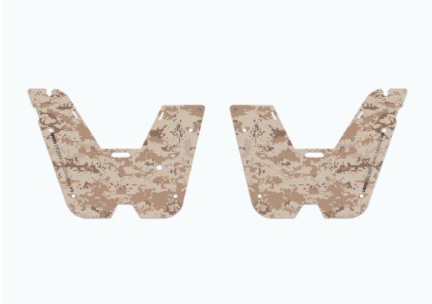 UBCO 2x2 Camo Fairings
