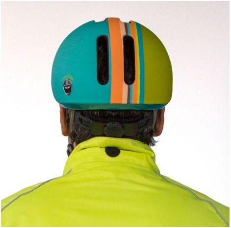 Nutcase Deco Stripe Matte (Metroride) Bike Helmet-Voltaire Cycles