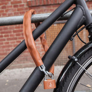 Handmade Leather Bicycle Chain Lock-Voltaire Cycles