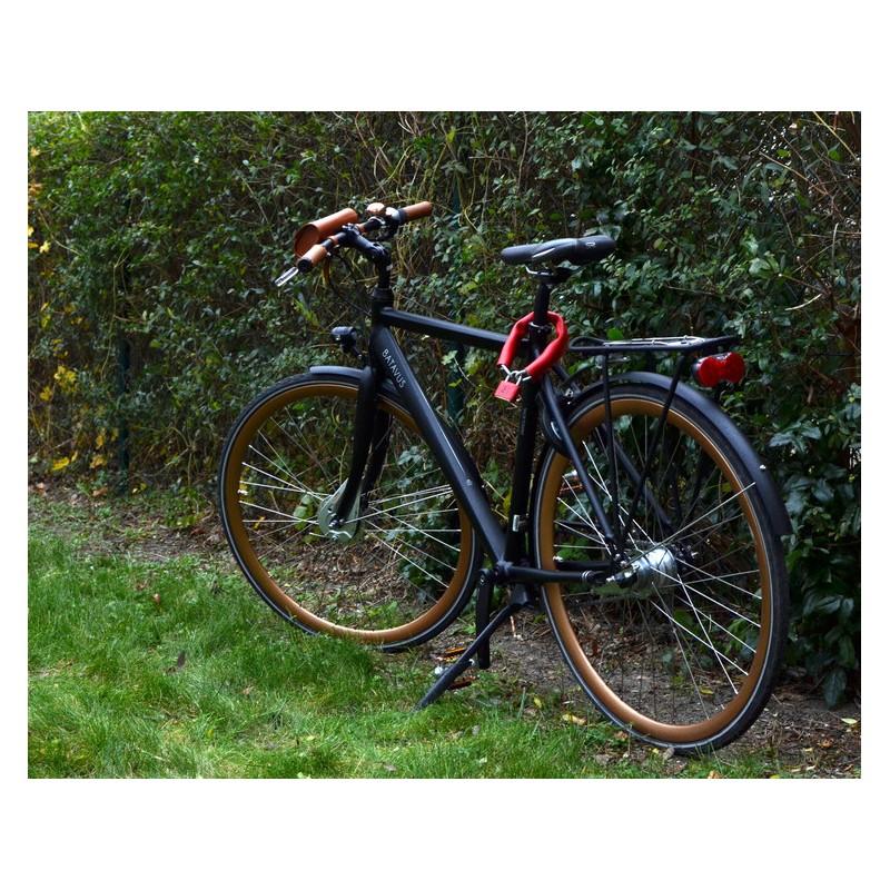 Handmade Leather Bicycle Chain Lock-Voltaire Cycles