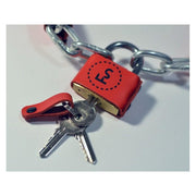 Handmade Leather Bicycle Chain Lock-Voltaire Cycles