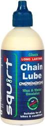 Squirt Chain Lube Wax and Water Emulsion-Voltaire Cycles of Central Oregon