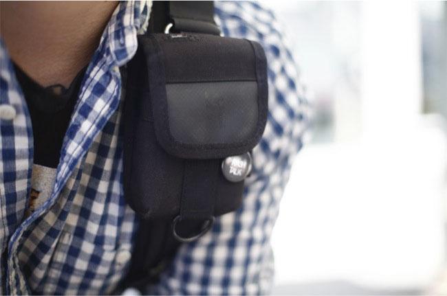 Chrome Large Phone Pouch-Voltaire Cycles