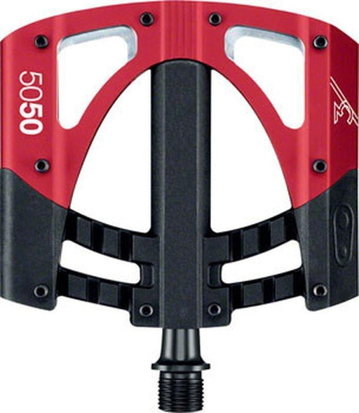 Crankbrothers 5050 3 Pedals: Red/Black-Voltaire Cycles