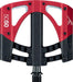 Crankbrothers 5050 3 Pedals: Red/Black-Voltaire Cycles