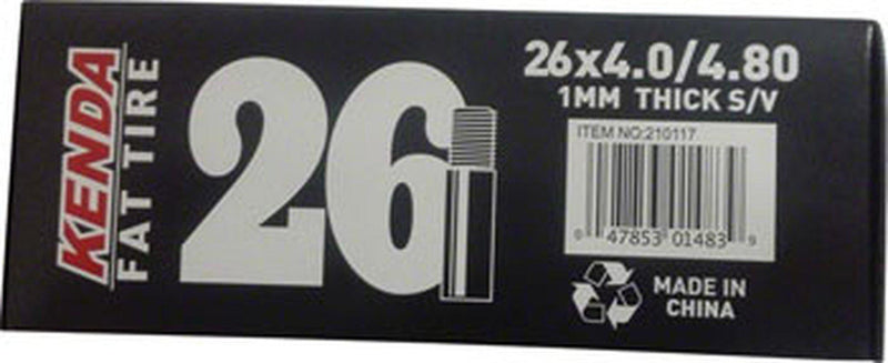 Kenda Fat Bike Tube 26 x 4.0-4.8 Schrader Valve-Voltaire Cycles