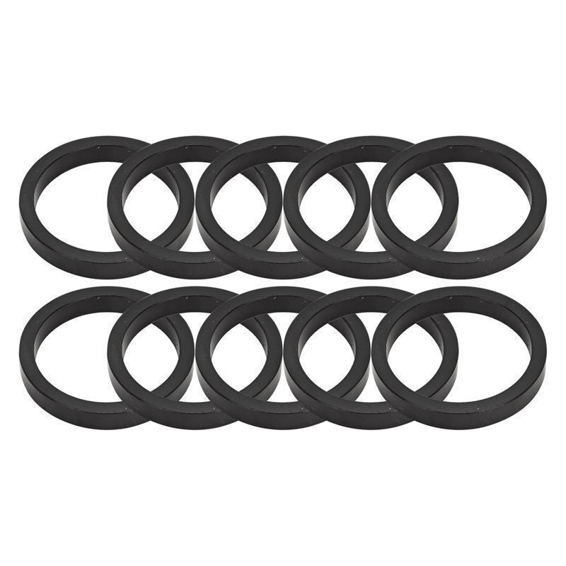 Origin 8 Alloy Headset Spacers 5mmx1-1/8 black-Voltaire Cycles