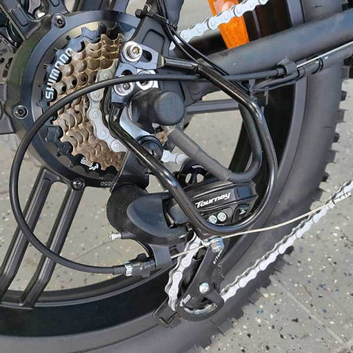 Bagi Bike Derailleur Shimano Tourney 7 speed.-The Electric Spokes Company