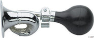 Dimension Bugle Bicycle Horn: Chrome-Voltaire Cycles