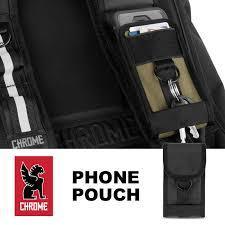 Chrome Phone Pouch Bag-Voltaire Cycles