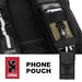 Chrome Phone Pouch Bag-Voltaire Cycles