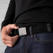 Chrome Webbed Belt-Voltaire Cycles