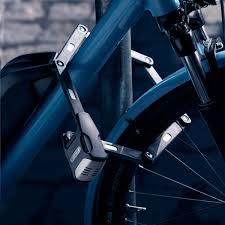 Bordo Alarm 6000A/90 Black Folding Lock-Voltaire Cycles