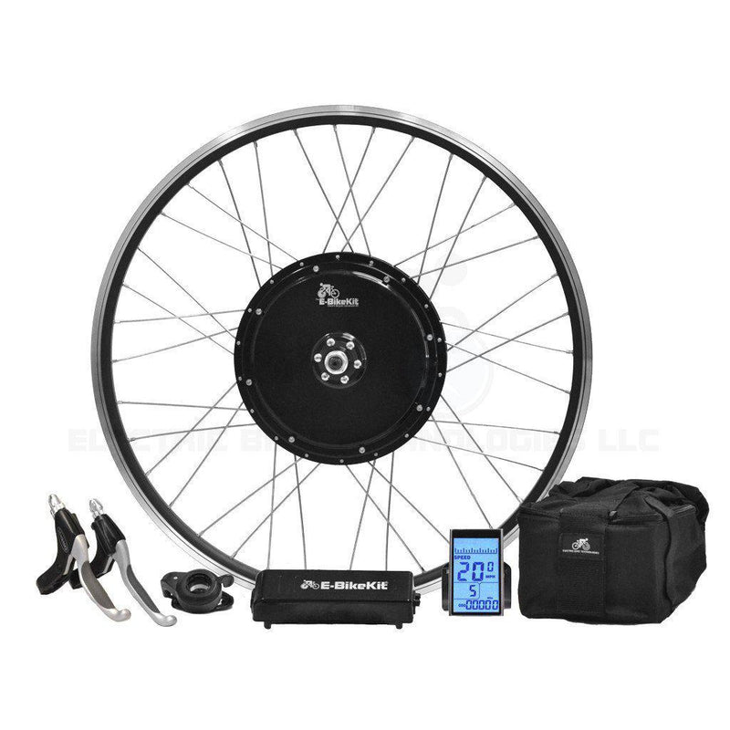 Heavy Duty E-Bike Conversion Kit - Lithium - Front Wheel-Voltaire Cycles