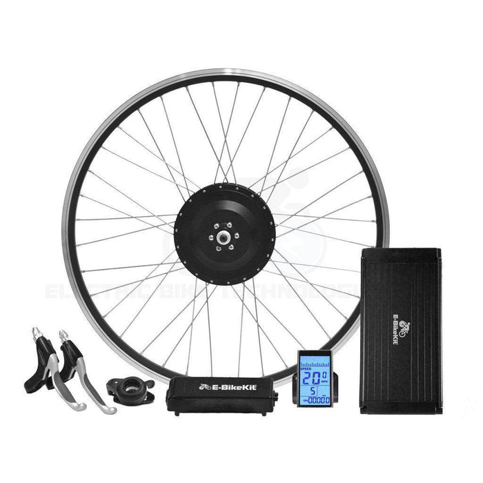 Performance E-Bike Conversion Kit- Lithium - Front Wheel - 20MPH-Voltaire Cycles