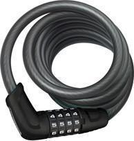 ABUS Tresor 6512C Coil Cable Lock for E-Bike or Bicycle-Voltaire Cycles