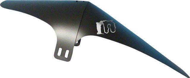 Mucky Nutz Fat Face Fender XL, Black-Voltaire Cycles