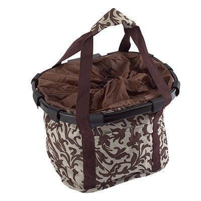 Sunlite Canvas & Alloy QR Basket-Voltaire Cycles