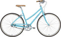 Civia Lowry Step Thru Single-Speed Bike: Light Blue/Gray MD-Voltaire Cycles