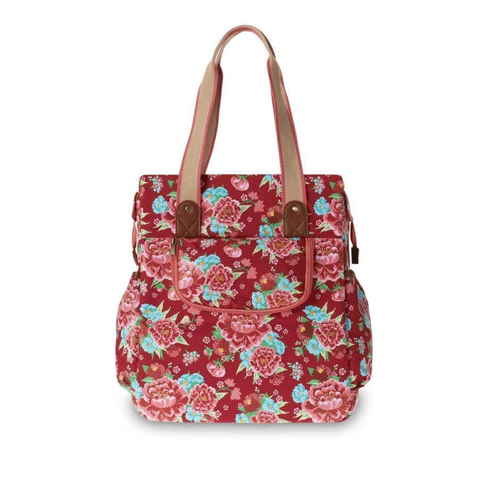 Basil Bloom Shopper Bag - Bicycle Pannier — Voltaire Cycles of Central ...