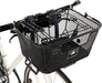 Axiom Pet Bicycle Basket with Rack and Handlebar Mounts: Black-Voltaire Cycles