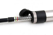 Birzman Velocity Apogee Road RG Mini Pump with Gauge, Silver-Voltaire Cycles