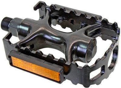 Sunlite Sport Alloy Bicycle Pedals - black-Voltaire Cycles