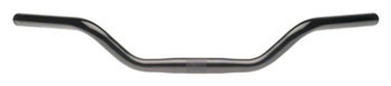 Dimension 25.4 70mm Riser Bar 50deg sweep Black-Voltaire Cycles