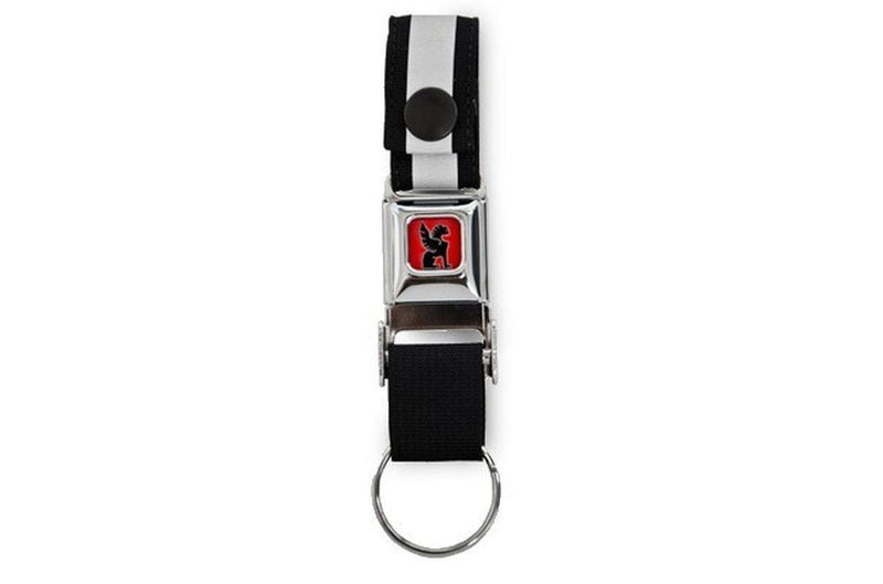 Chrome Mini Buckle Key Chain-Voltaire Cycles