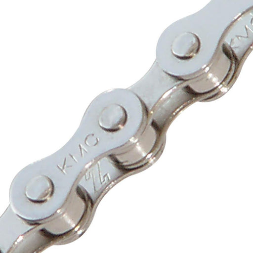 KMC 410H-NP Chain: 1/8" 98 Links Silver-Voltaire Cycles