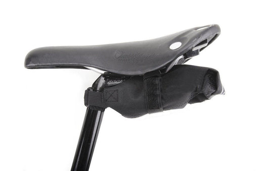 Chrome knurled seat race bag-Voltaire Cycles