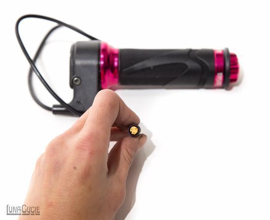 Luna Right Twist Throttle For BBSHD and BBS02 Bafang E-Bike Motors-Voltaire Cycles